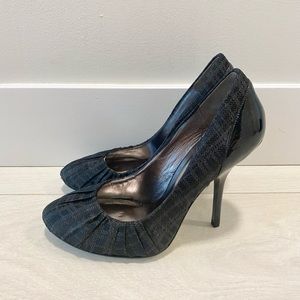 Marciano Denim Wrapped Heels - NEW